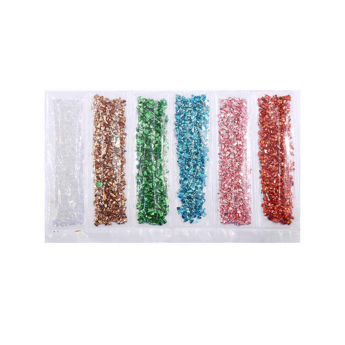 Multicolored Crushed Stone 8c - 8e