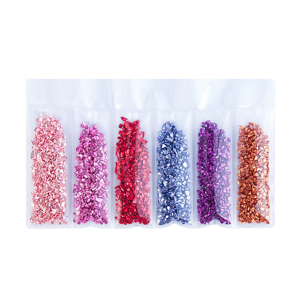 Multicolored Crushed Stone 8c - 8e