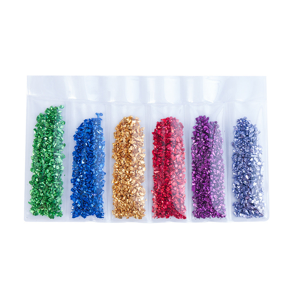 Multicolored Crushed Stone 8c - 8e