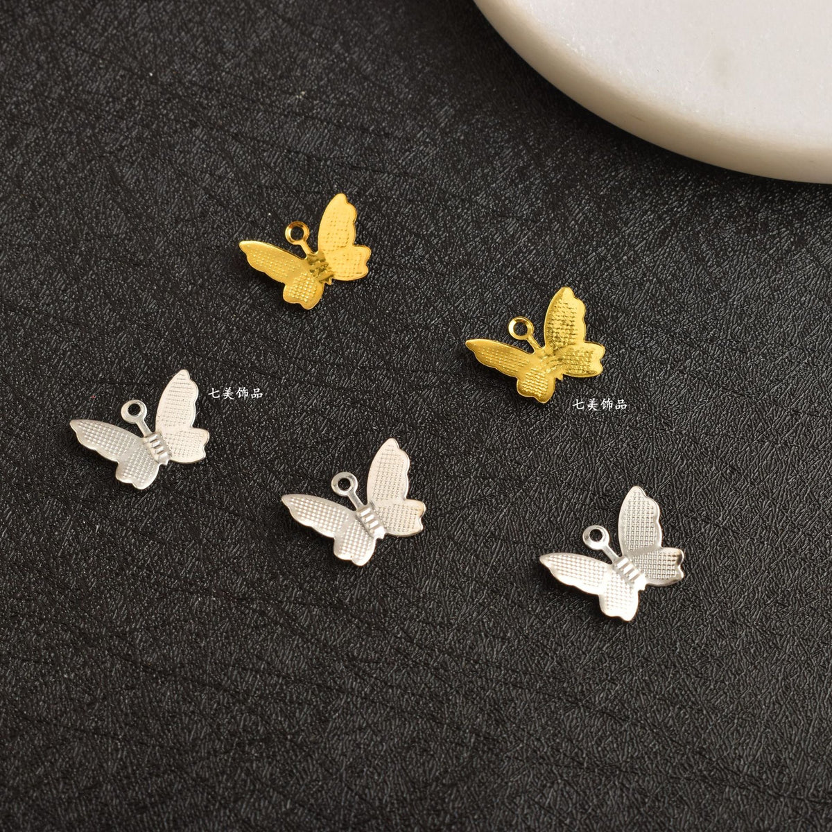 25pcs Butterfly Charms 6b