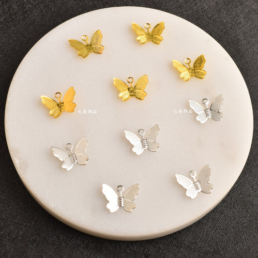 25pcs Butterfly Charms 6b