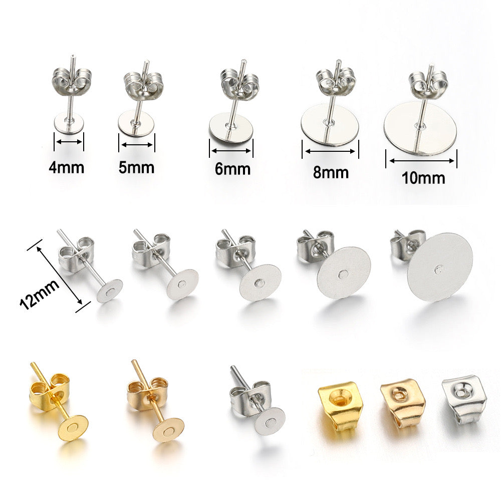 Stud Earring Hook 4b - 4d