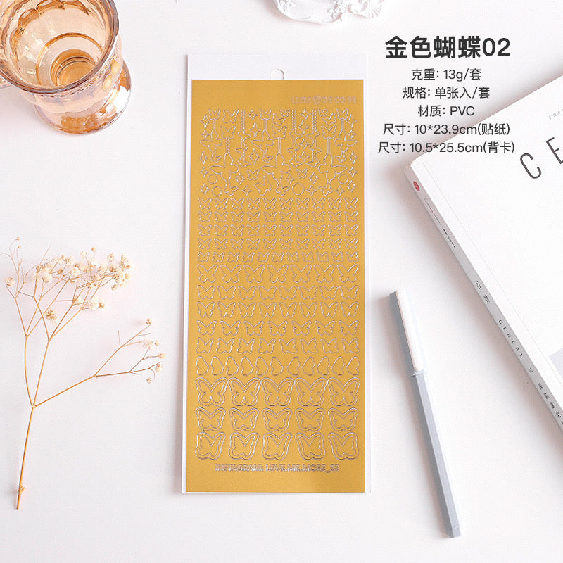 Alphabet Sticker Sheet s08