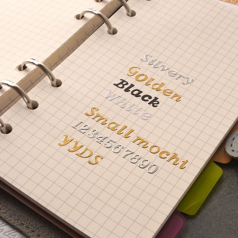 Alphabet Sticker Sheet s08