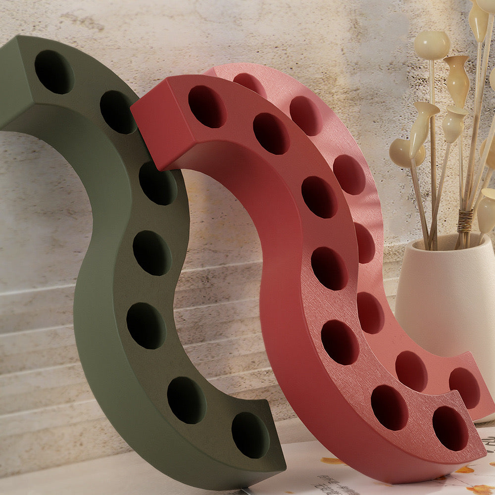 Candle Holder Tealight Silicone Mold a011