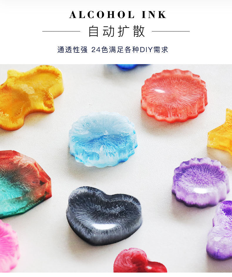 10ml Alcohol Ink 15a - 16j