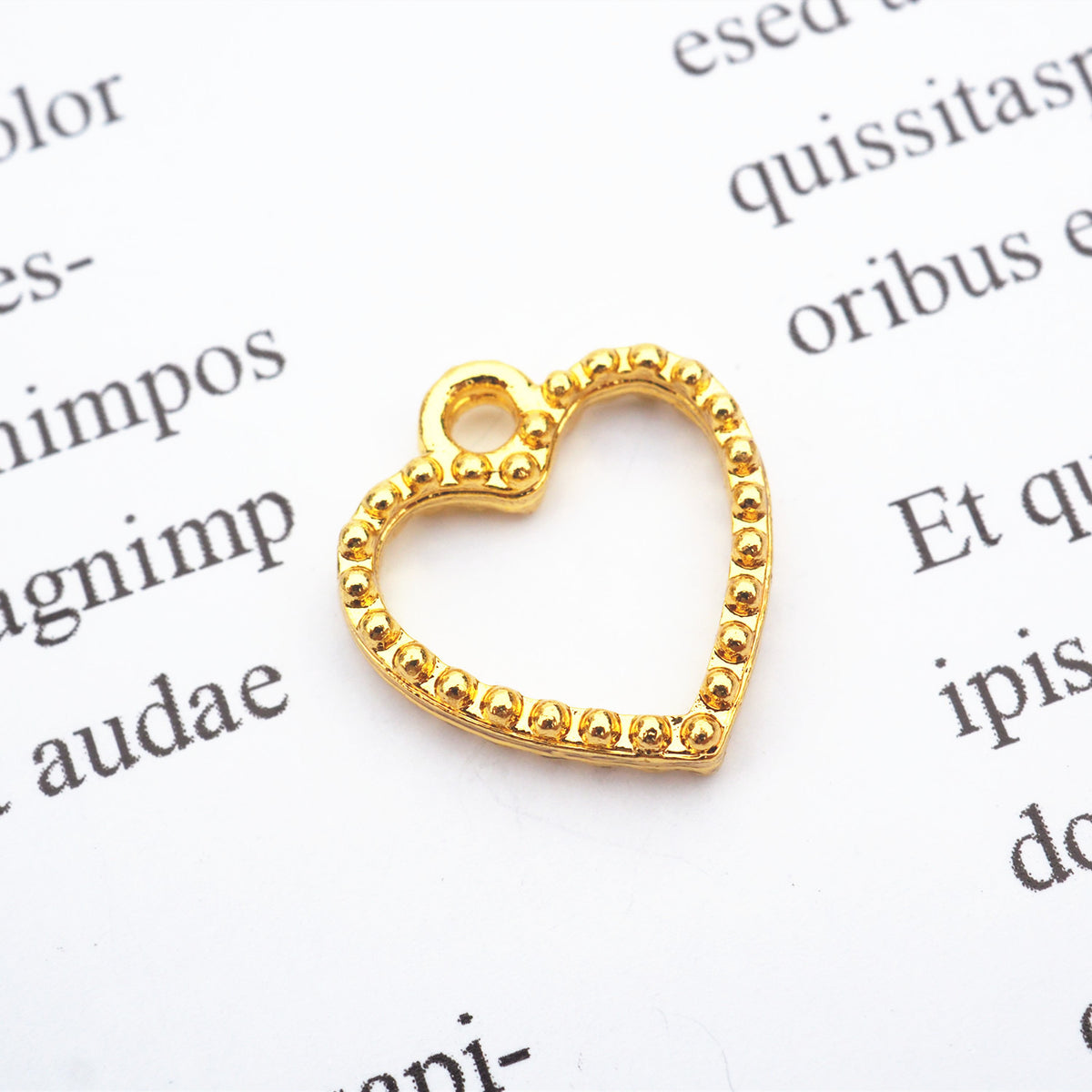 6pcs Mini Bezel Charms