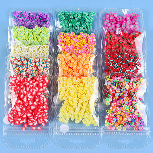 10g Fruit Polymer Clay Slices