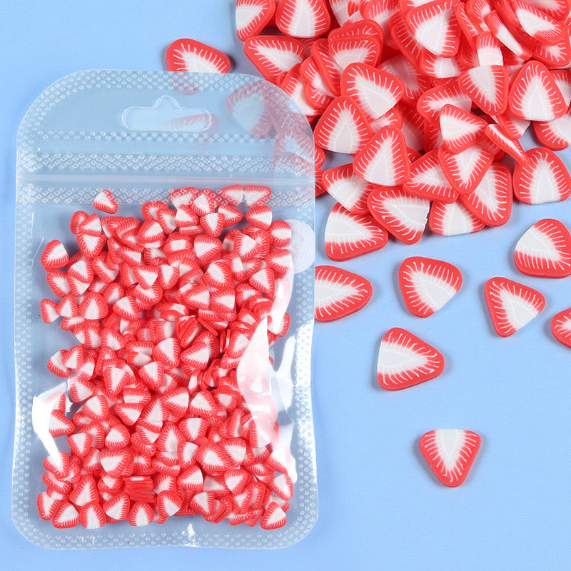 10g Fruit Polymer Clay Slices
