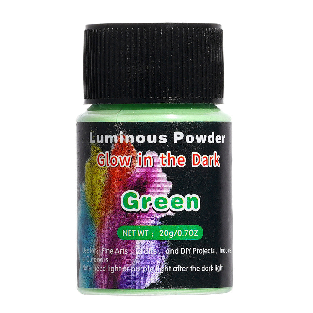 Glow in the dark pigment 19a - 19e