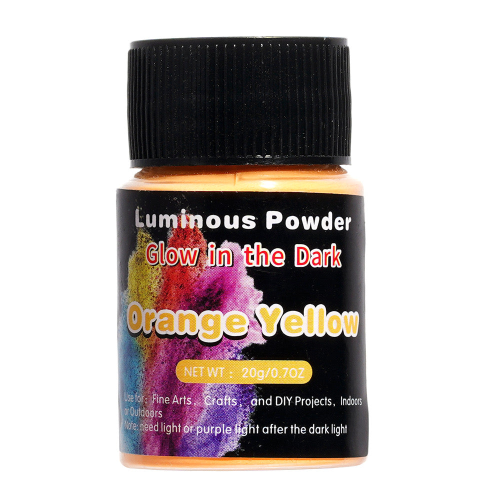 Glow in the dark pigment 19a - 19e
