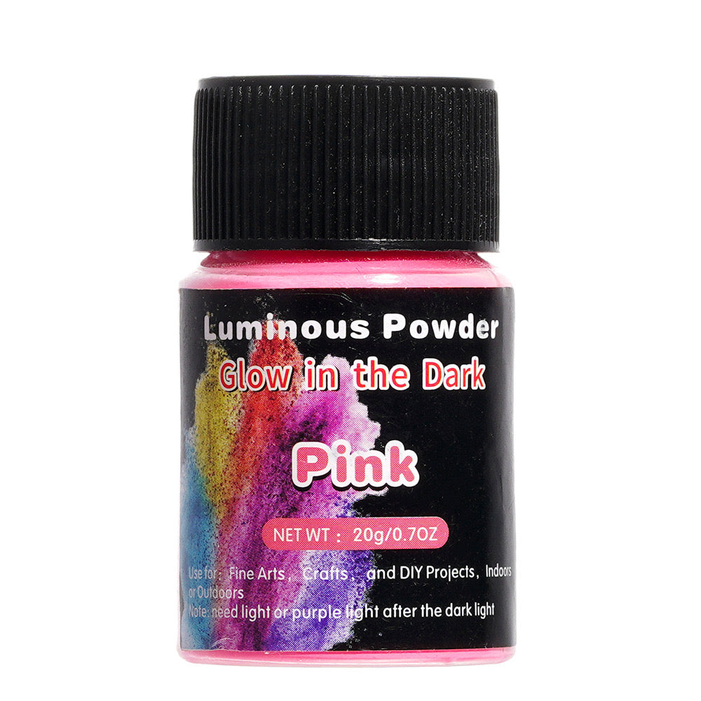 Glow in the dark pigment 19a - 19e