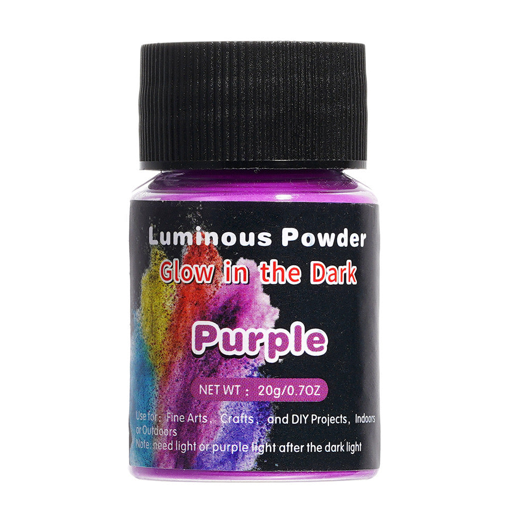 Glow in the dark pigment 19a - 19e