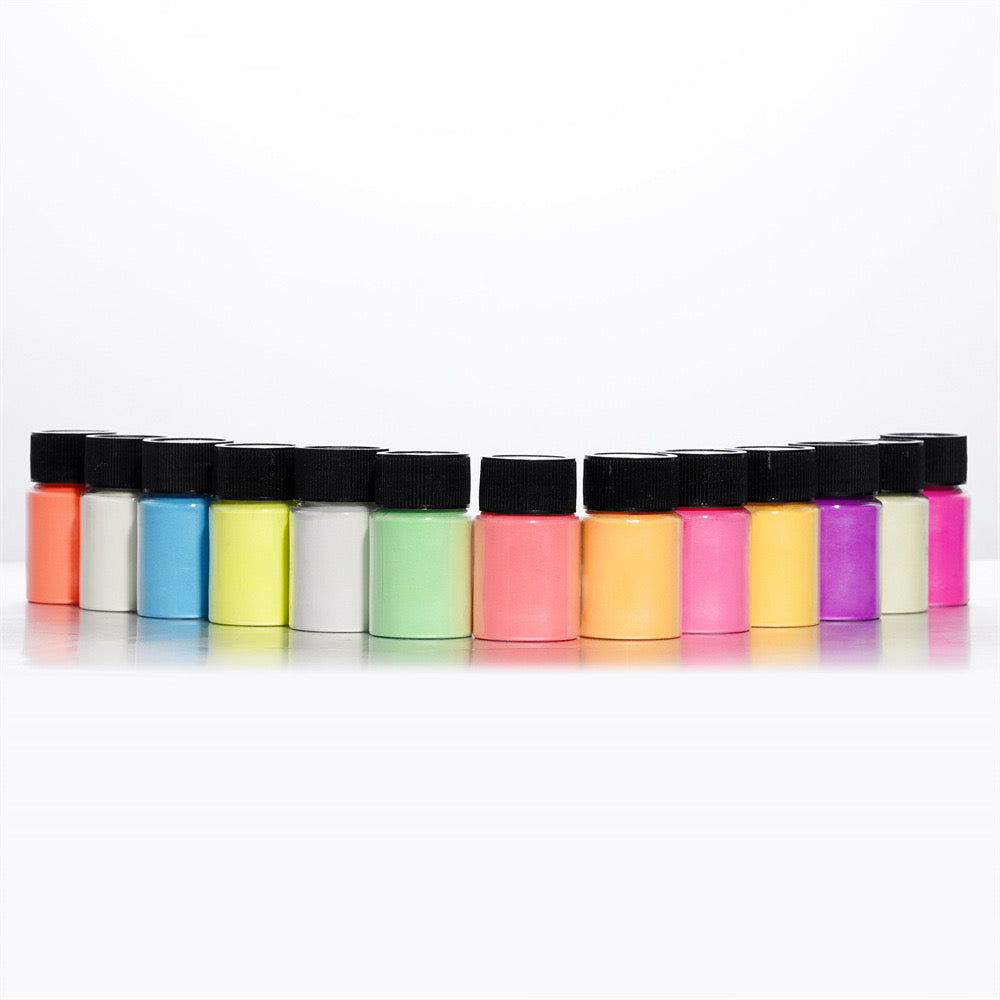 Glow in the dark pigment 19a - 19e