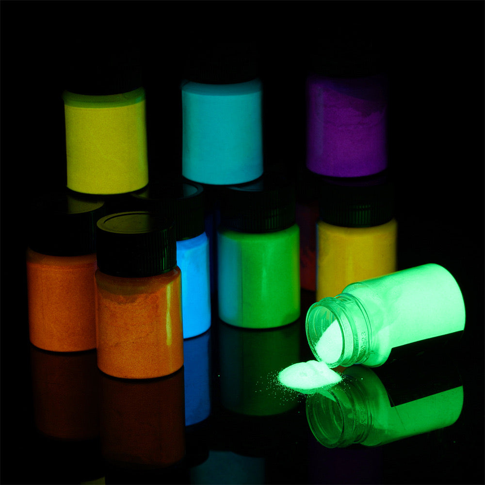 Glow in the dark pigment 19a - 19e