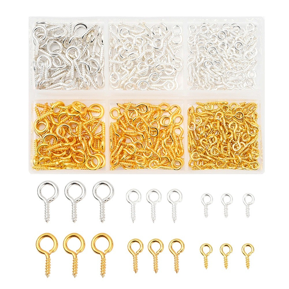 400pcs Eye screws s09