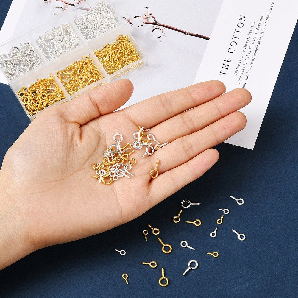 400pcs Eye screws s09