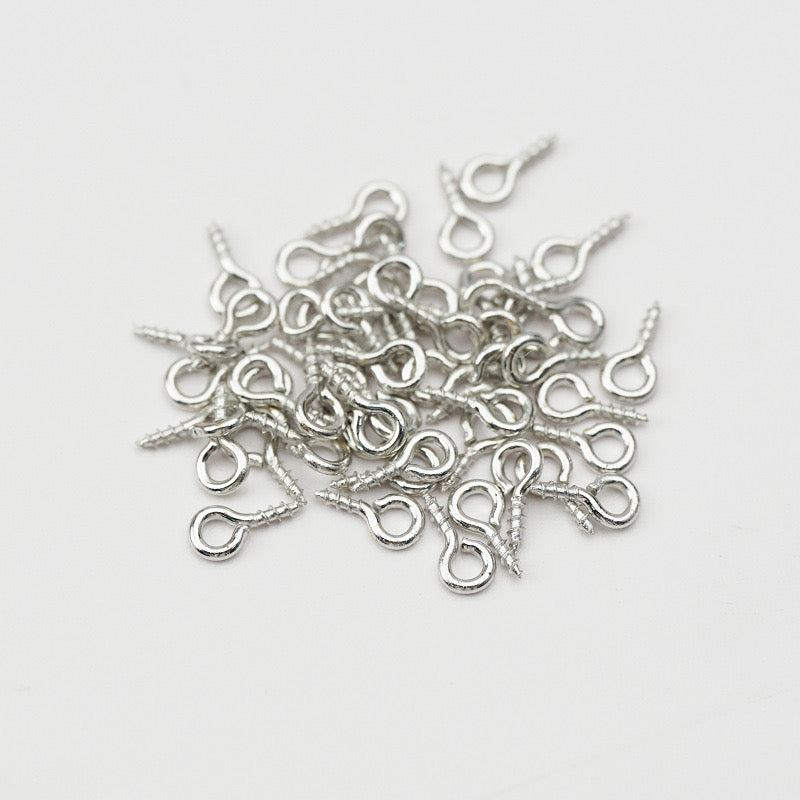 50pcs Eye screws s09
