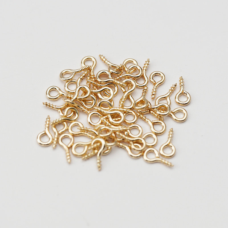 50pcs Eye screws s09