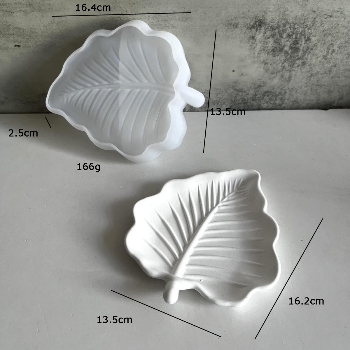 Leaf Shape Tray Silicone Mold g07