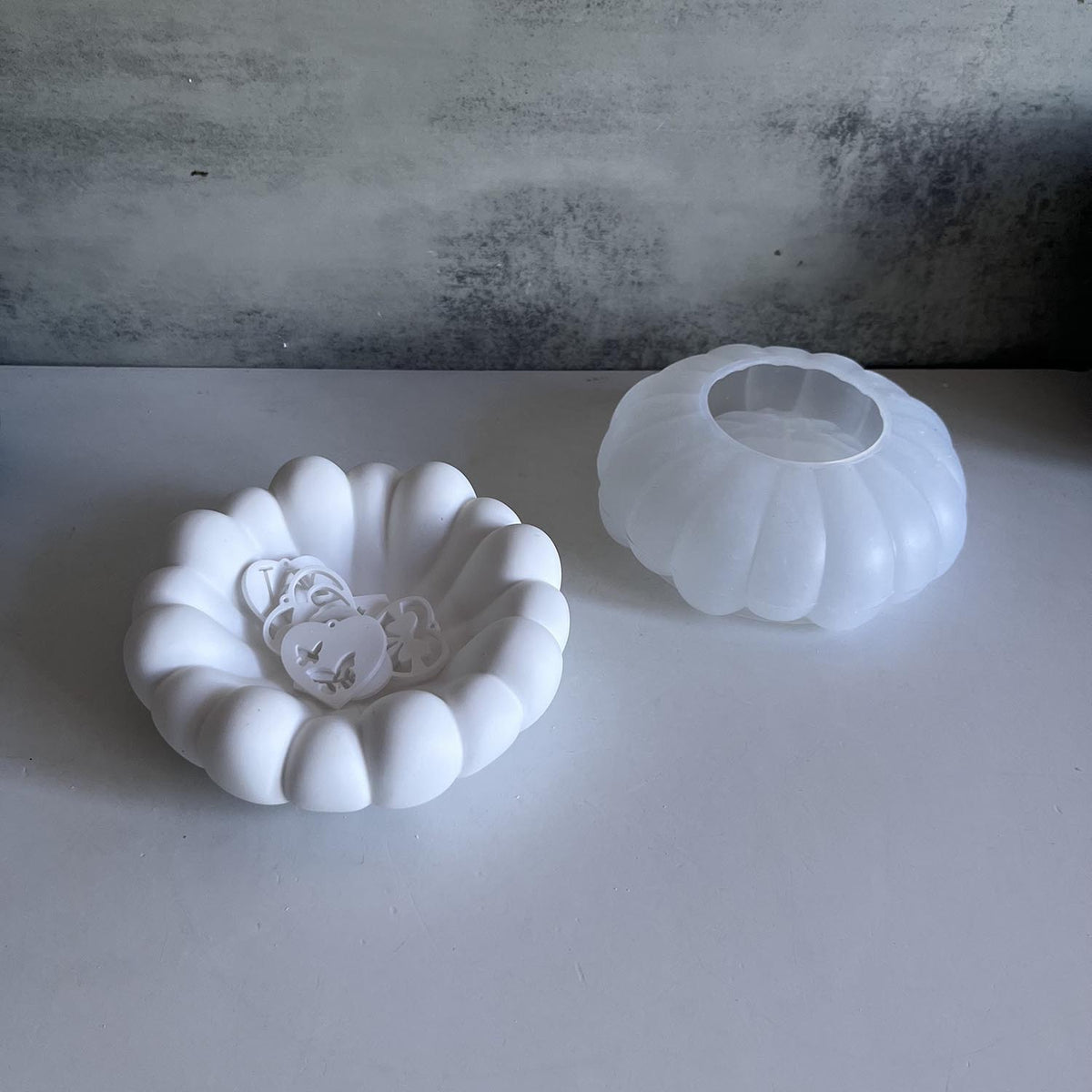 Bubble Storage Tray Silicone Mold f06