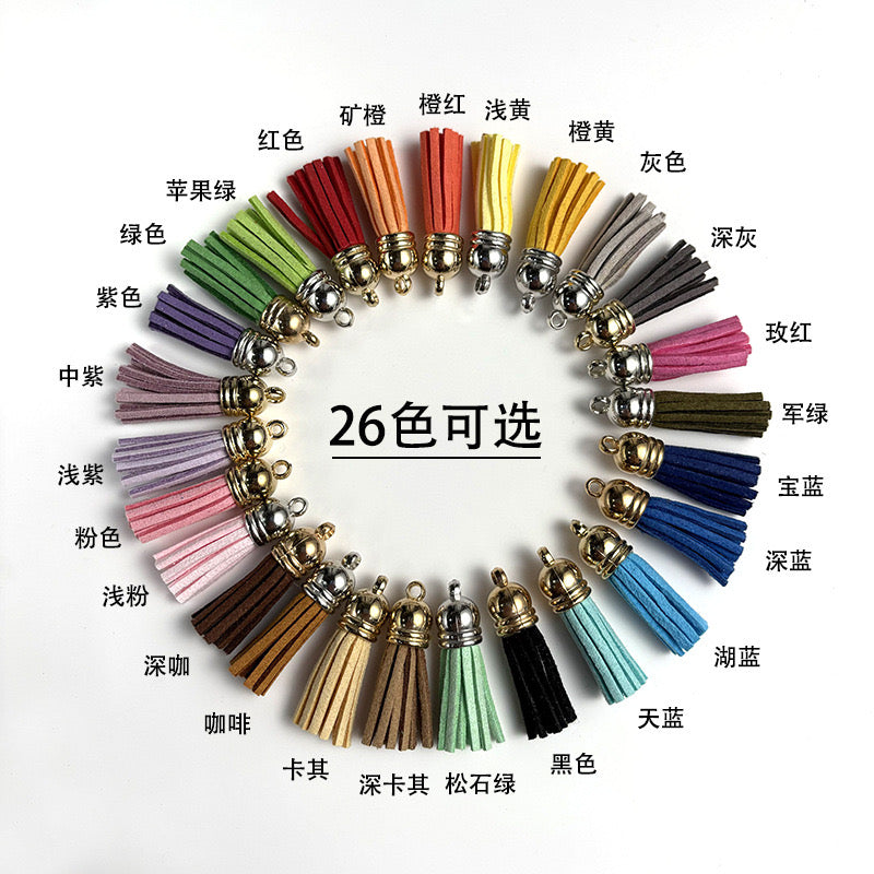 Velvet Mini Tassel 8f - 8j
