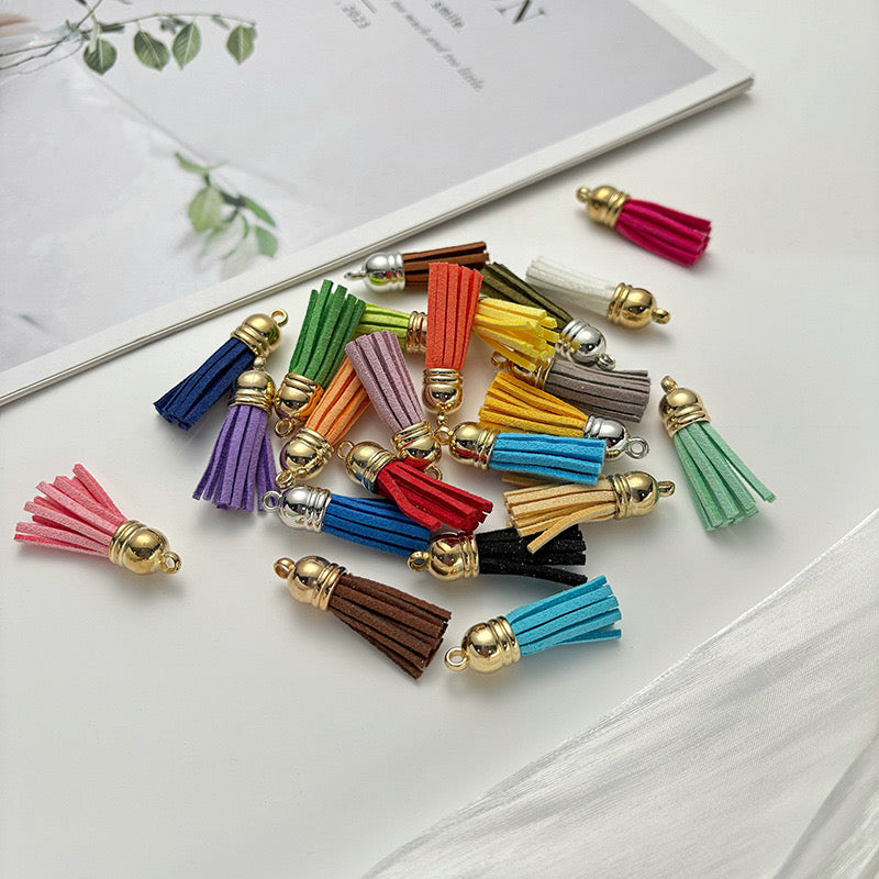 Velvet Mini Tassel 8f - 8j