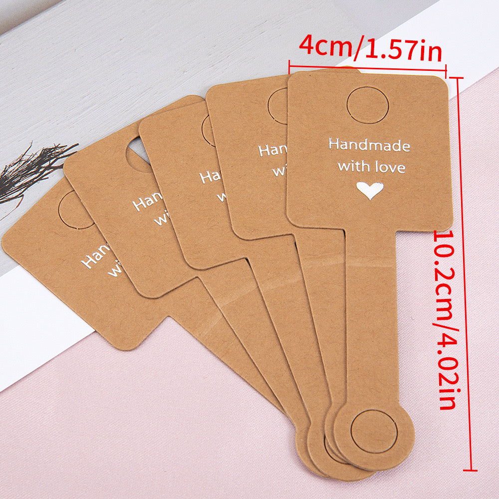 Jewelry Packaging Card j08