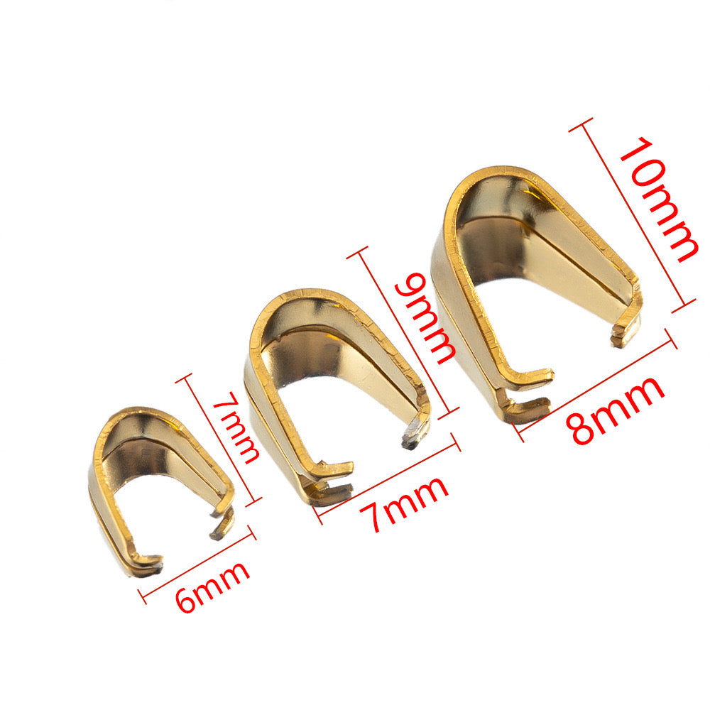 10pcs Pendant Clasps 4i