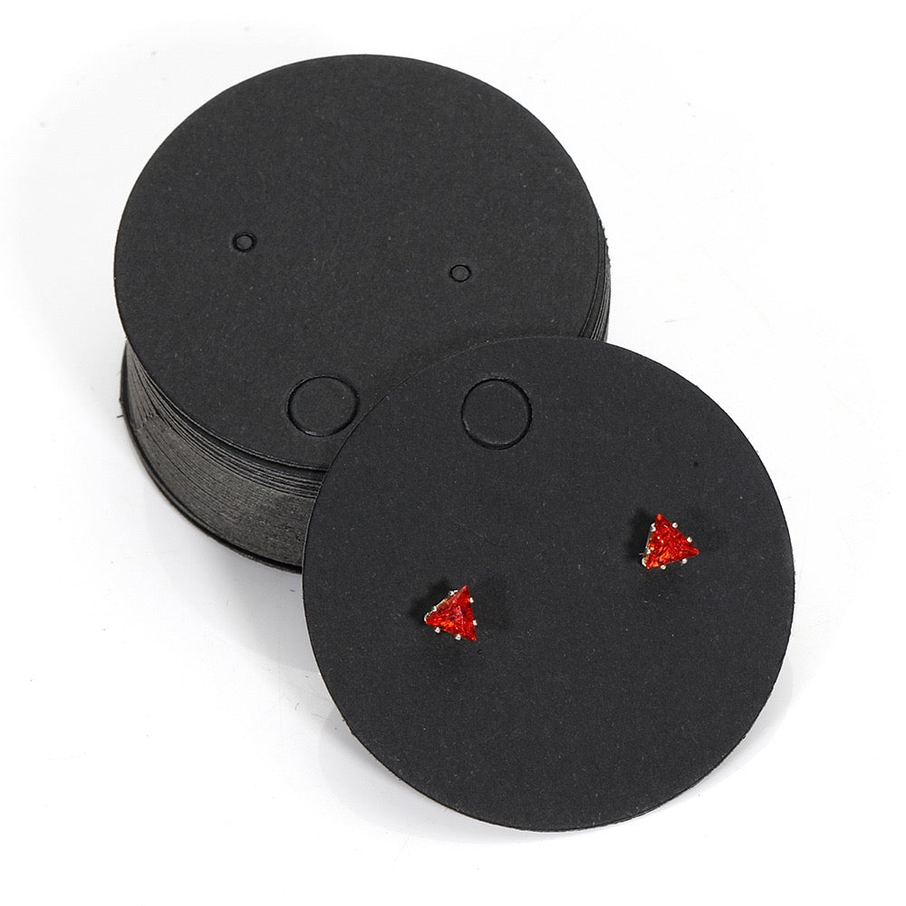Stud Earrings Necklaces Display Cards j07