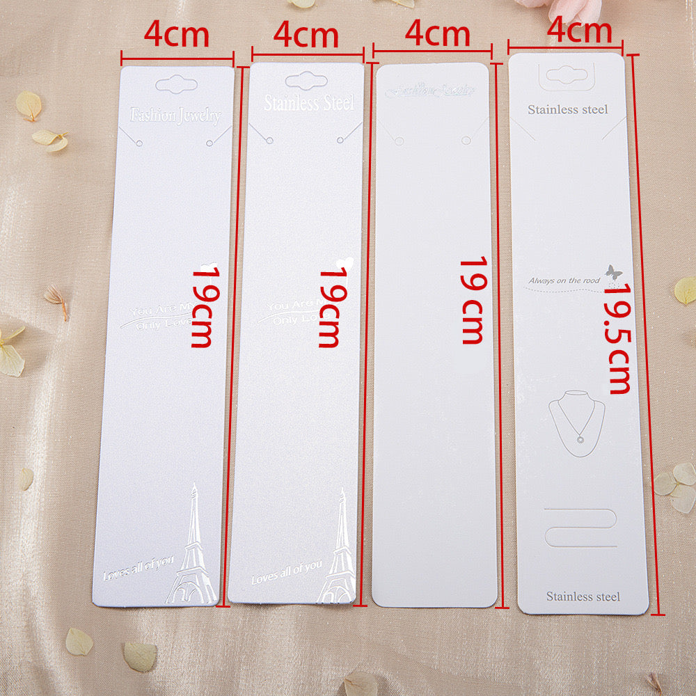 Necklace Display Long Card j07