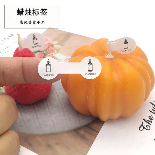 Candle Decorative Sticker Label m04