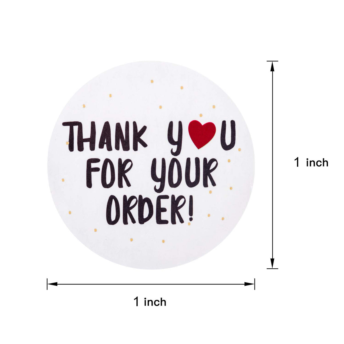 Thank You For Your Oder Sticker