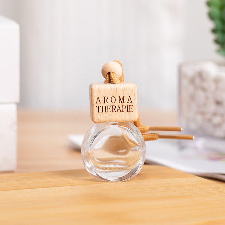 Wooden Lid Car Diffuser Bottle/Jar L09