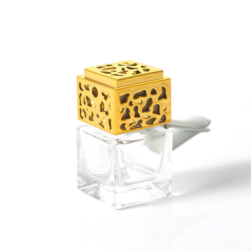 Clip Car Diffuser Glass Bottle/Jar L07