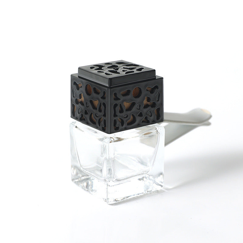 Clip Car Diffuser Glass Bottle/Jar L07
