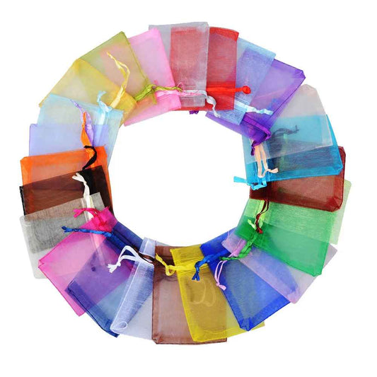 5pcs Colorful Drawstring Bag j11