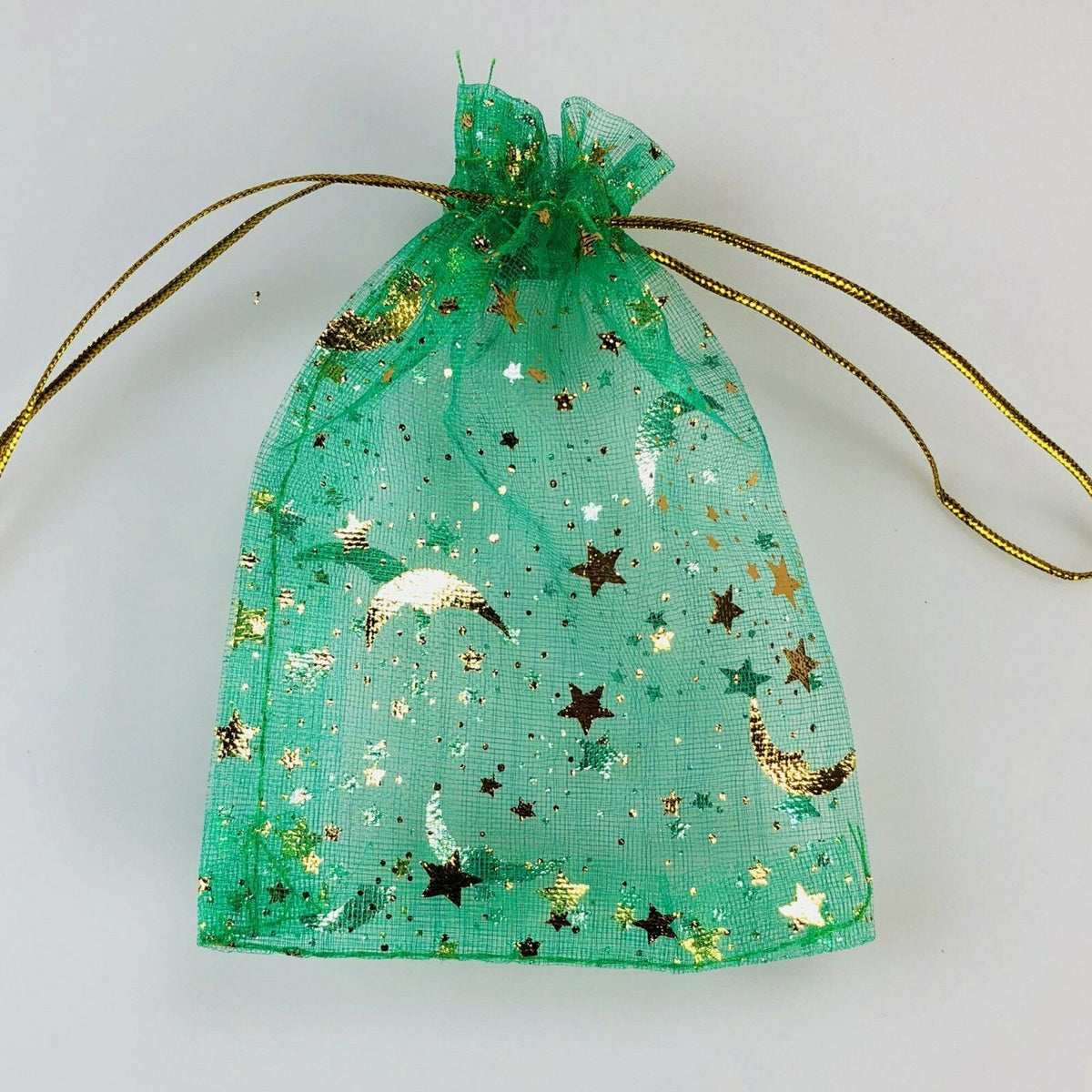 5pcs  Moon & Star Drawstring Bag j11