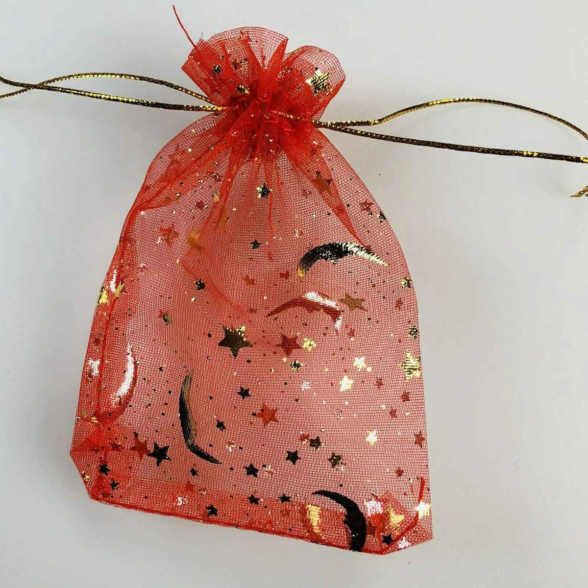 5pcs  Moon & Star Drawstring Bag j11
