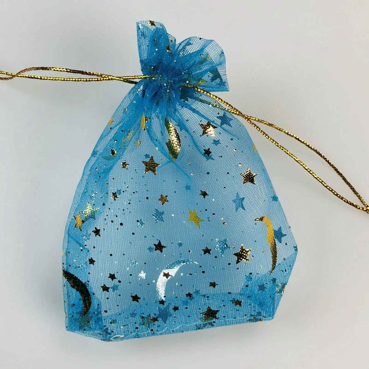 5pcs  Moon & Star Drawstring Bag j11