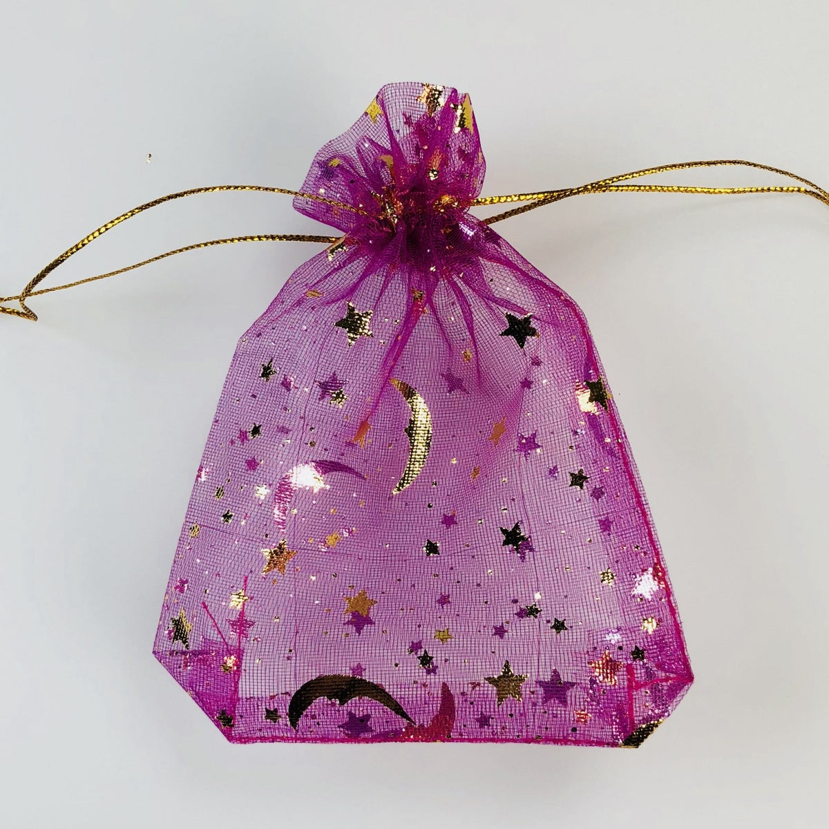 5pcs  Moon & Star Drawstring Bag j11