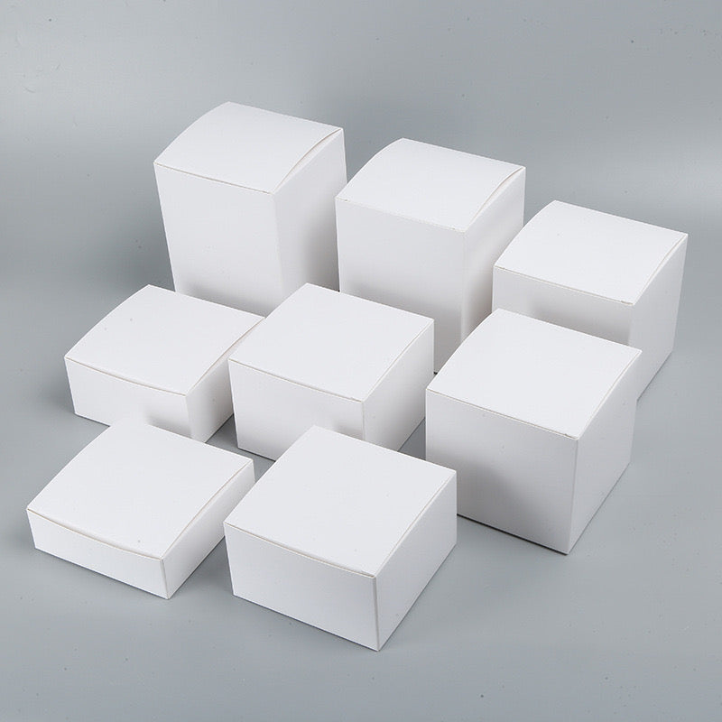 10pcs White Packaging Box