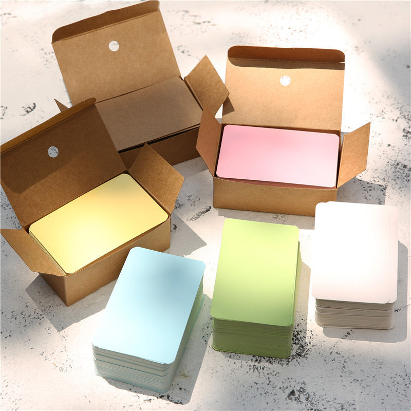 Blank Paper card Sheets j05