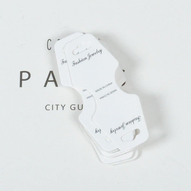 25pcs Bracelet/ Necklace Packing Card j07