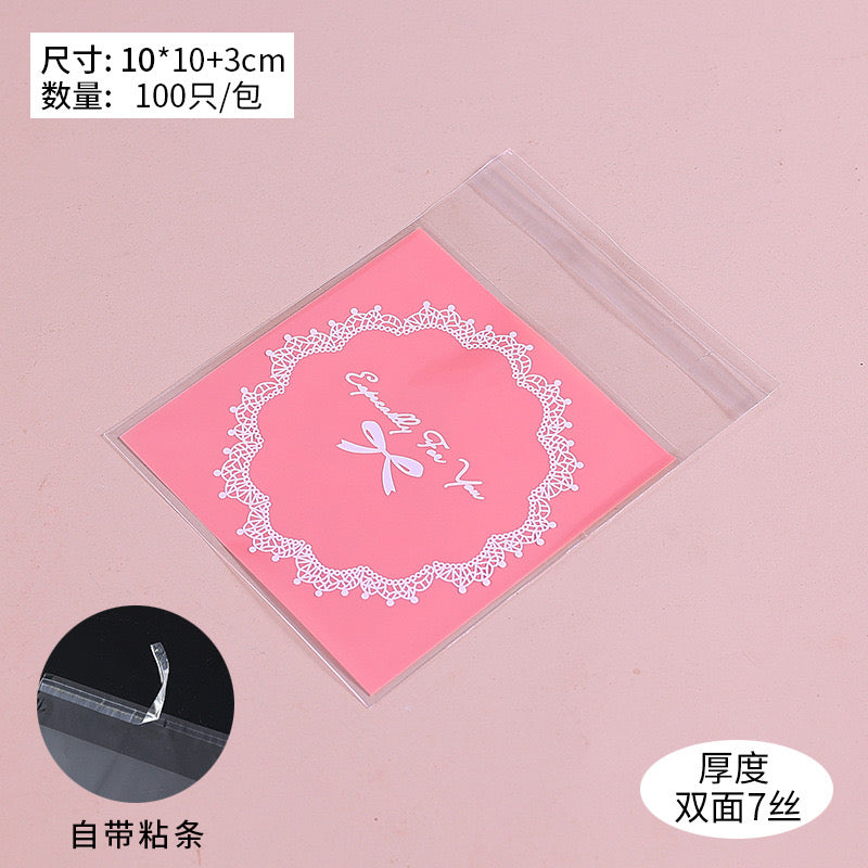 100pcs Fancy Decorative Packaging Nylon j10