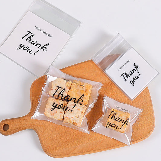 100pcs Thank You Packaging Nylon j10