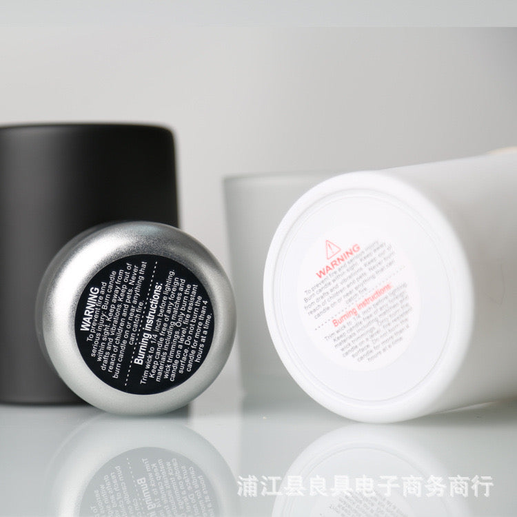Candle Warning Label j06
