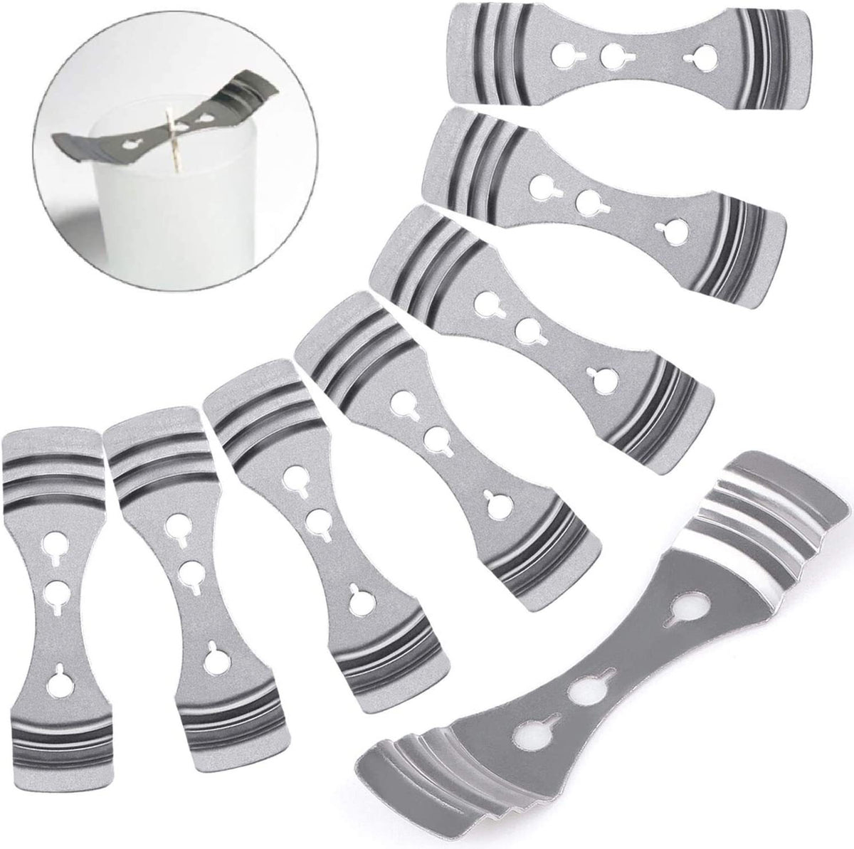 Metal Candle Wicks Holder k09