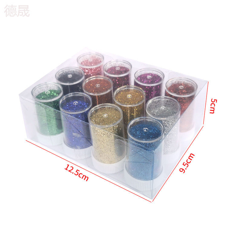 12pcs Glitters o02