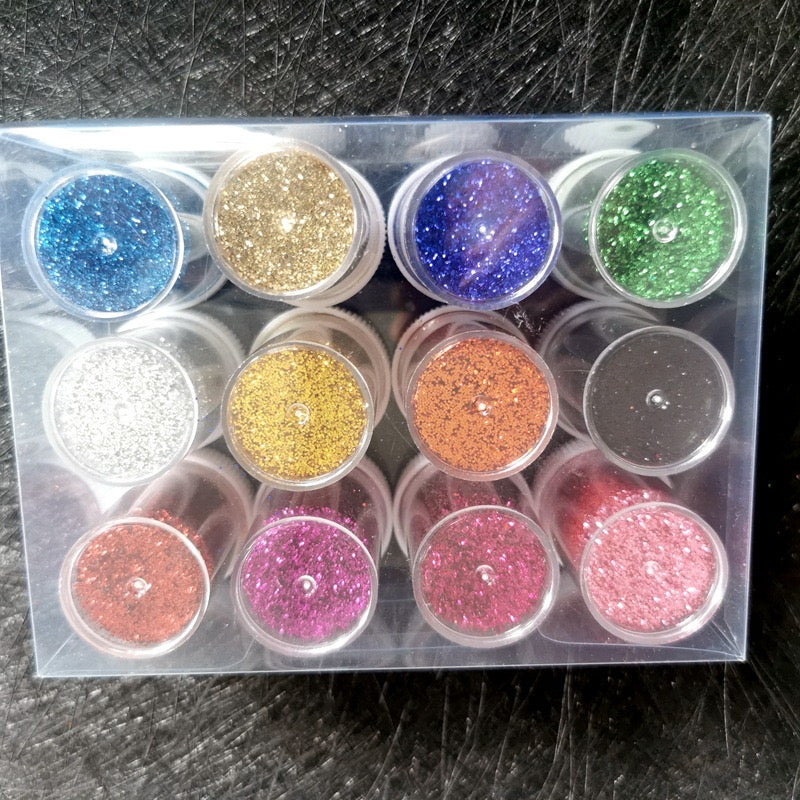 12pcs Glitters o02